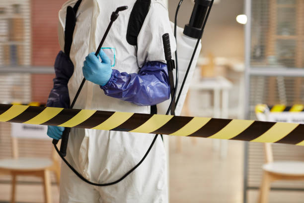 Professional Hoarding Cleanup technician working in Sacramento, CA